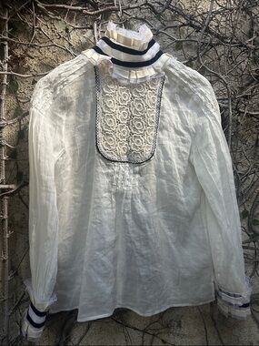 Chanel  Runway Vintage Raffle Blouse